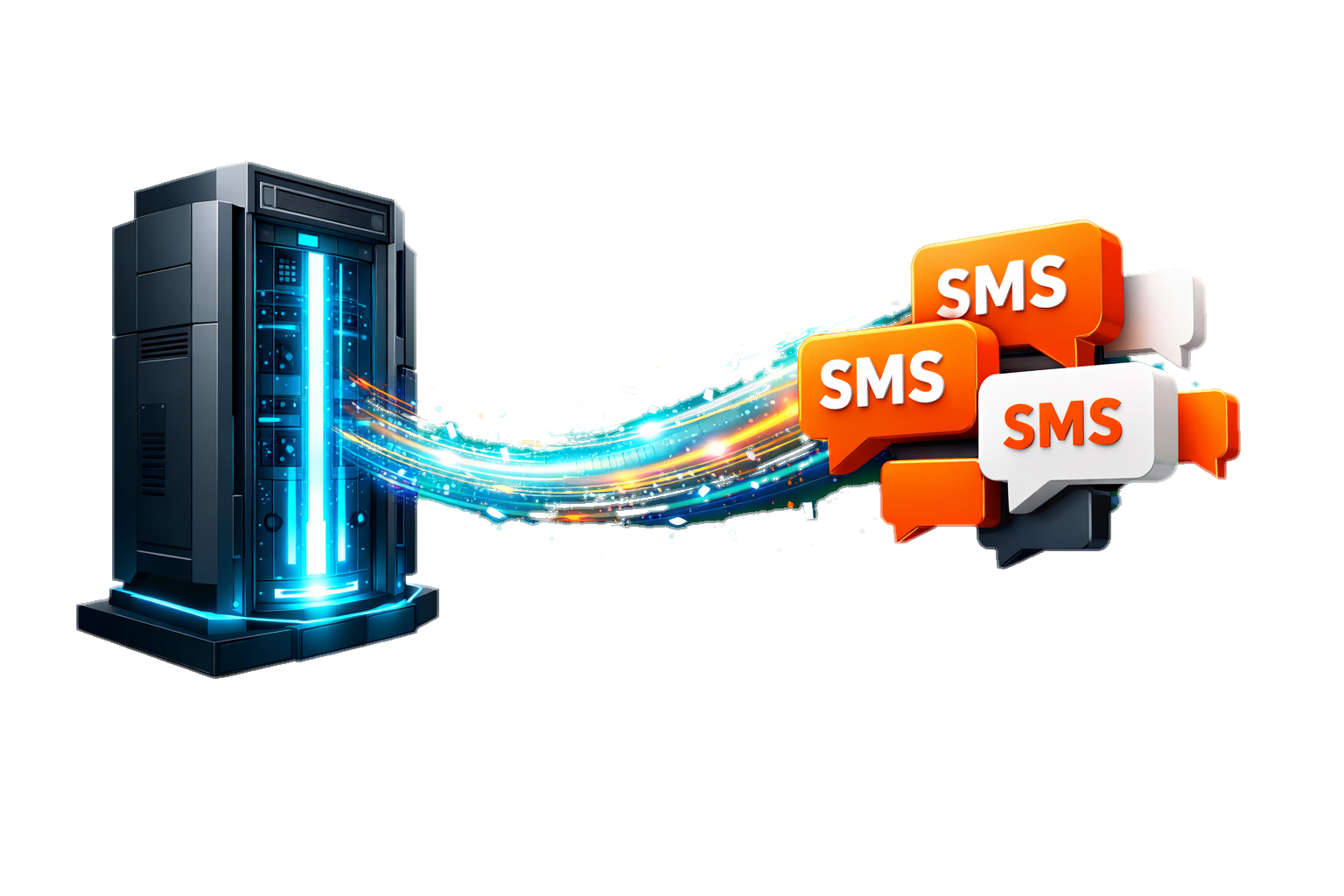 We connect SMS to your system