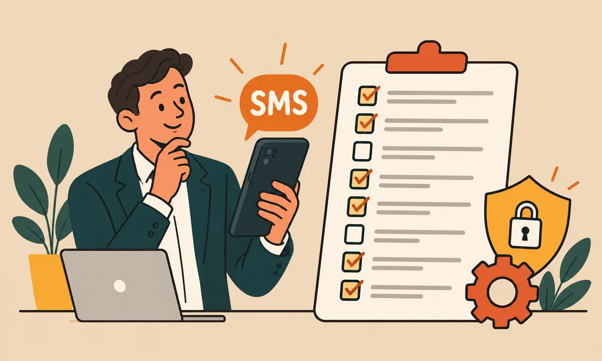 Choosing an SMS gateway for your business – a list of criteria to check